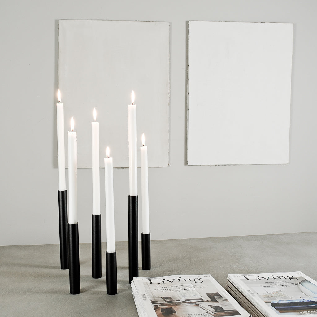 portacandele in ferro